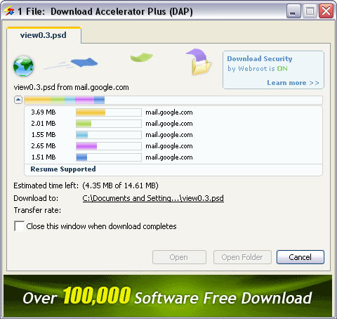 Download Window