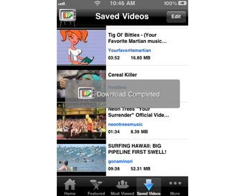 Download status in real time Download status in real time