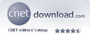 Download.com 4.5 Stars logo for Download Accelerator Plus (DAP)