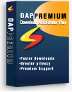 Download Accelerator Plus (DAP) box Download Accelerator Plus (DAP) box