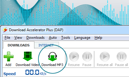 DAP Video to MP3 Feature