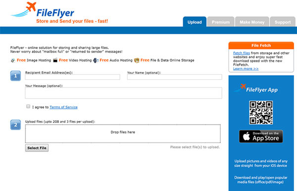 Download Accelerator Plus (DAP) - Upload and send large files using FileFlyer.com screenshot