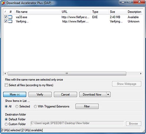 Screenshot of DAPsters Information screen - How to download with DAP from hosting sites using DAPsters Screenshot of DAPsters Information screen - How to download with DAP from hosting sites using DAPsters