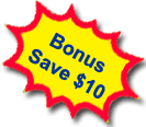 Bonus - free updates for the first year !!!