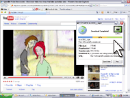 Click Save, and your video downloads to your computer.