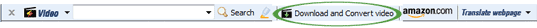 SpeedBit Video Downloader toolbar - Firefox and Internet Explorer SPEEDbit Video Downloader and Converter toolbar - Firefox and Internet Explorer