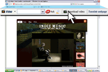 Click the flashing SPEEDbit Video Downloader and Converter Download video button.